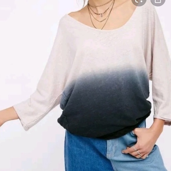 Free People Tops - Free People We the Free scoop neck ombré top